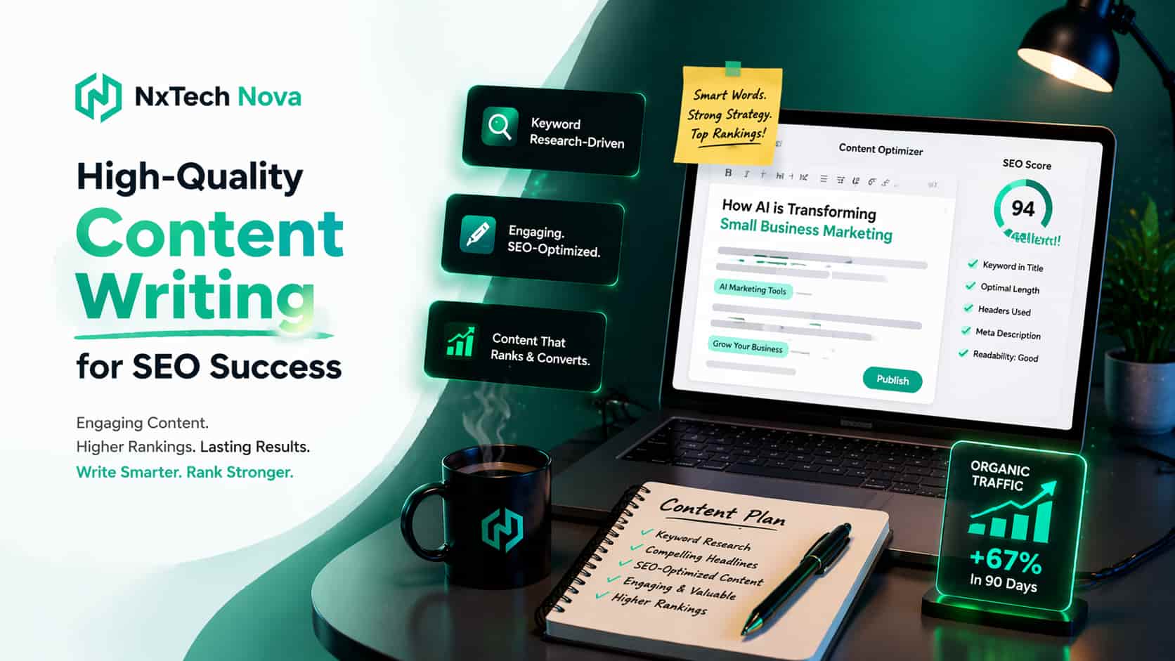 High-quality content writing for SEO success