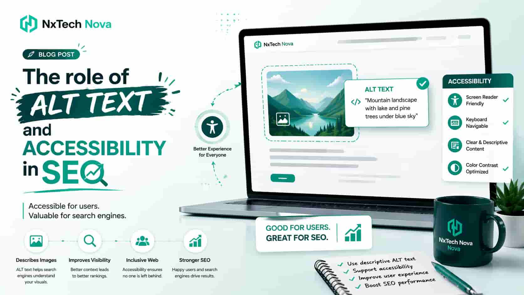 The role of ALT text and accessibility in SEO