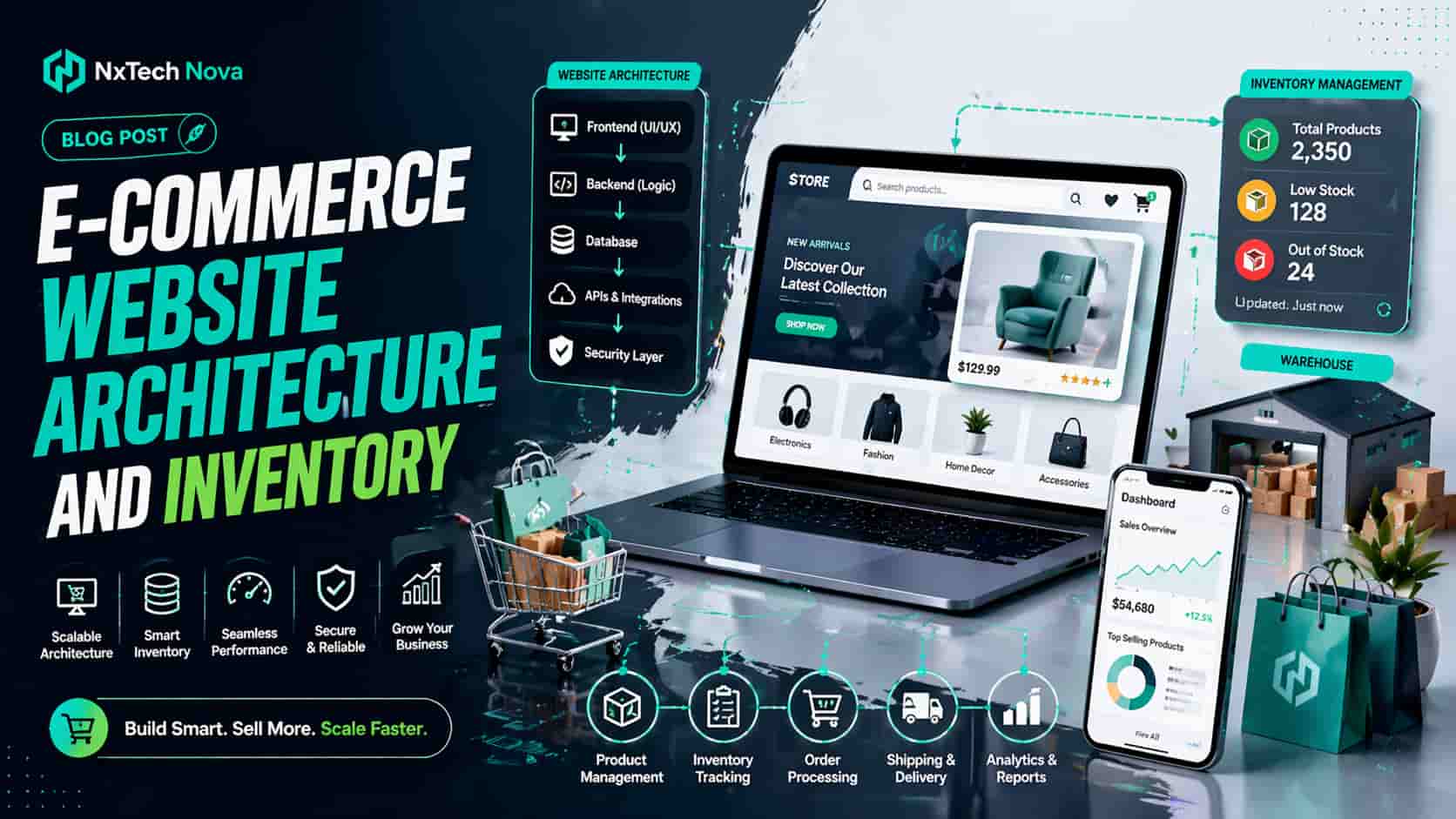 E-commerce Website Architecture and Inventory