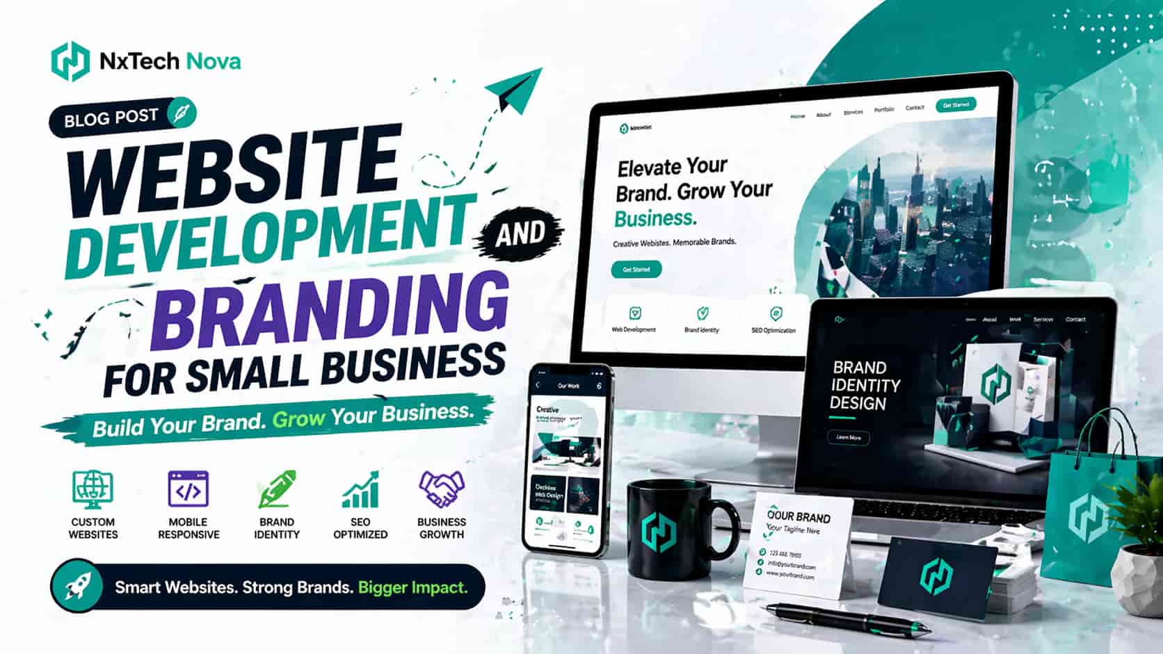 Website Development and Branding for Small Business